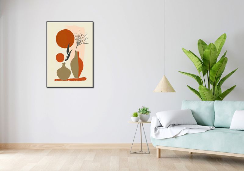 Plakat 64x90cm Wazy w Czerwieni zdjęcie 4
