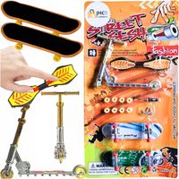 Fingerboard MINI DESKOROLKA hulajnoga waveboard zestaw do sztuczek