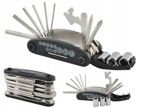ZESTAW KLUCZY ROWEROWYCH ROWERU IMBUS KLUCZ 16w1 UNIWERSALNE MULTITOOL na Arena.pl