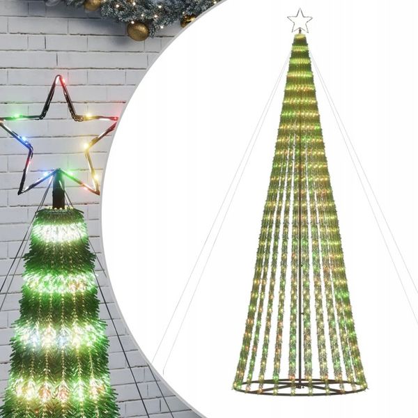 Choinka LED 688 LED Kolorowa 300 cm zdjęcie 1