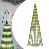 Choinka LED 688 LED Kolorowa 300 cm