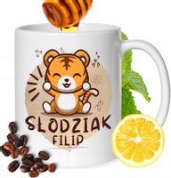Kubek Dla Filipa Kolegi Przyjaciela Męża Prezent Z Nadrukiem Biały 330Ml