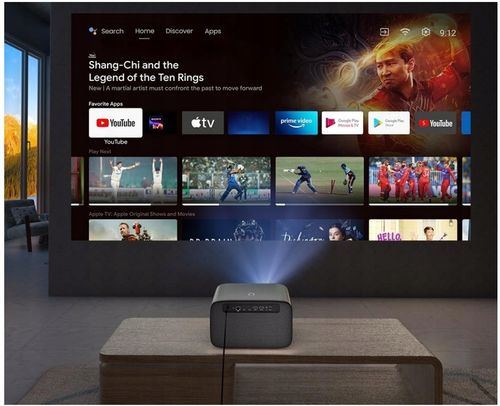 PROJEKTOR RZUTNIK 45000 LM 1500 Ansi ANDROID FULL HD 4K LED WIFI na Prezent na Arena.pl