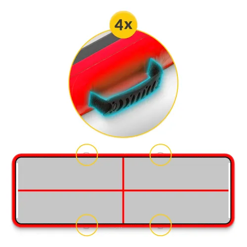 ścieżka akrobatyczna Air Mat 600 + pompka na Arena.pl