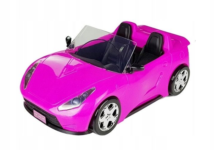 Samochód dla Lalek Różowy Cabrio 34 cm zdjęcie 10