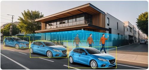 Kamera WiFi Dahua 5Mpx 3K P5B-PV Zewnętrzna Obrotowa DualLight Autotracking na Arena.pl