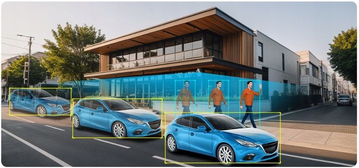 Kamera WiFi Dahua 5Mpx 3K P5B-PV Zewnętrzna Obrotowa DualLight Autotracking zdjęcie 12