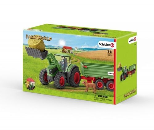 Schleich Traktor z Przyczepą na Arena.pl