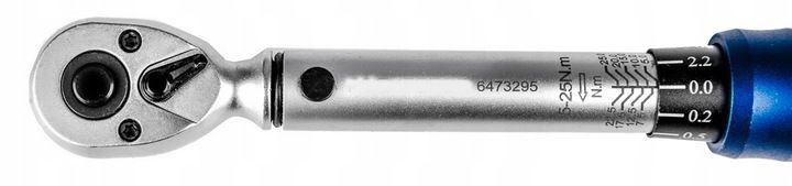 KLUCZ DYNAMOMETRYCZNY 1-25NM Z BLOKADĄ 1/4'' ETUI CERTYFIKAT KALIBRACJI zdjęcie 4