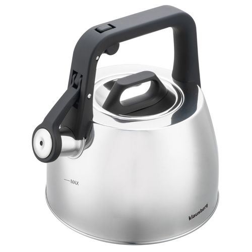 czajnik stalowy z gwizdkiem 2,5l klausberg kb-7914 na Arena.pl