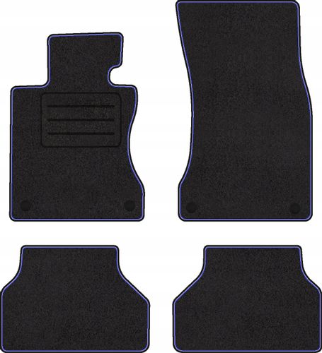 DYWANIKI DO BMW 5 E60 NIEBIESKI NA WYMIAR na Arena.pl