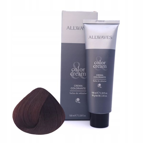 ALLWAVES Farba do włosów 4.36 - Kasztan - 100ml zdjęcie 1