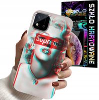 ETUI DO REALME C11 2021 - Monroe MODNE KOBIECE WZORY + SZKŁO