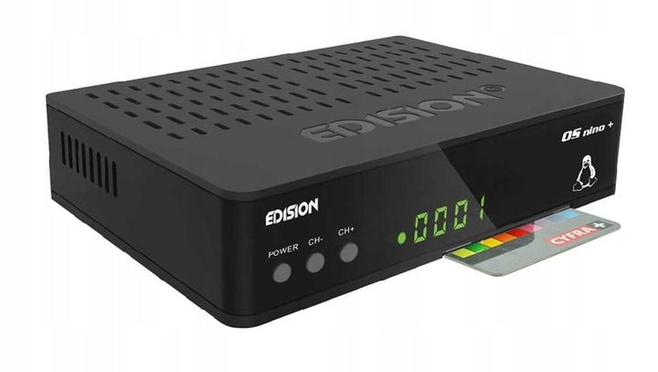Edision Os NINO+ Full Hd Linux E2 odbiornik Combo zdjęcie 6