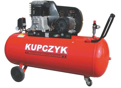 SPRĘŻARKA Kompresor 200L KUPCZYK 2 cylindry 400 V na Arena.pl