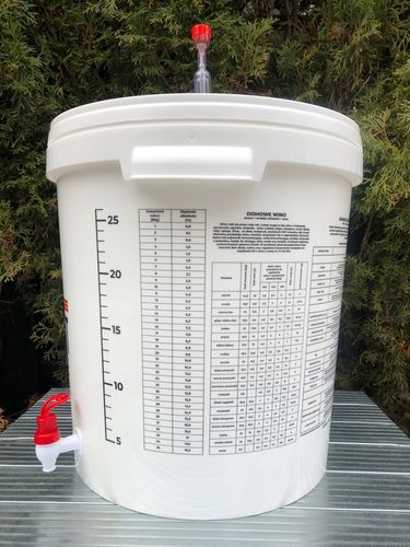 Wiadro pojemnik fermentacyjny Fine Spirit 33L + ZESTAW do fermentacji na Arena.pl