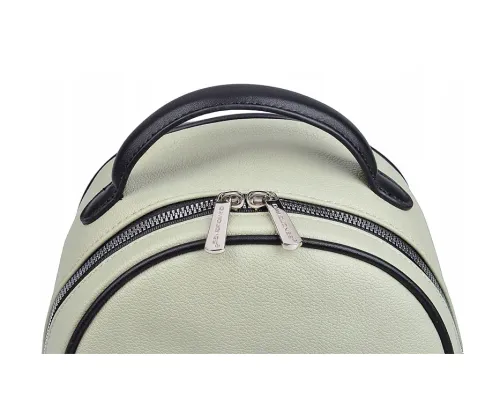 plecak damski david jones 6750-2 w kolorze ecru z ekoskóry  mieści format na Arena.pl