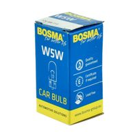 Żarówka samochodowa sygnalizacyjna Bosma 12V W5W - 1szt