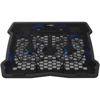 canyon podstawka chłodząca ns03 2 wentylatory 2usb led czarna