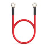 Qoltec Przewód Akumulatorowy 10AWG 60cm Czerwony