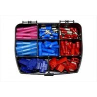 zestaw łączników i szybkozłączek izolowanych 90szt. - be 00110/90