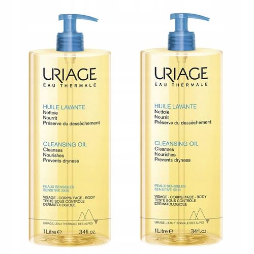 Olejek Do Kąpieli Pod Prysznic Do Mycia Uriage Huile Lavante 1000 ml 2x na Arena.pl