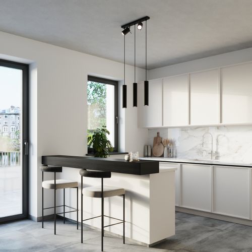 Lampa wisząca RING 3 czarny na Arena.pl