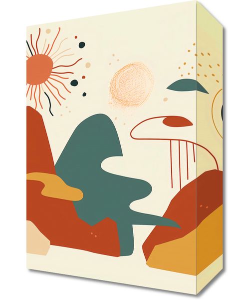 Obraz 20x30cm Kosmos Barw zdjęcie 1