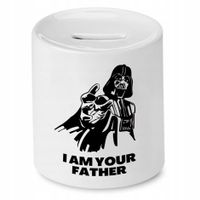 Skarbonka Dla Taty I Am Your Father Prezent Z Nadrukiem Ze Zdjęciem