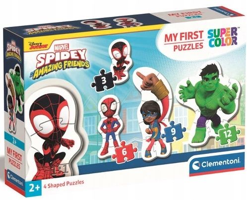 my first puzzles 3-6-9-12 spidey marvel 8364 na Arena.pl