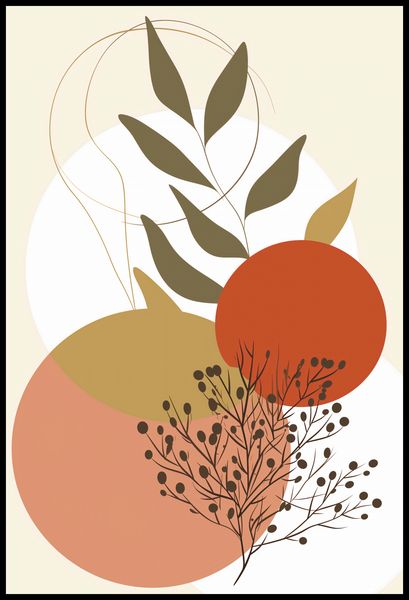 Plakat 67,5x100cm Impresja Jesieni zdjęcie 2