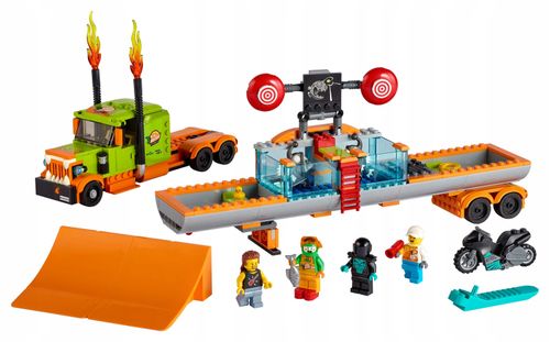 60294 - LEGO City - Ciężarówka kaskaderska na Arena.pl