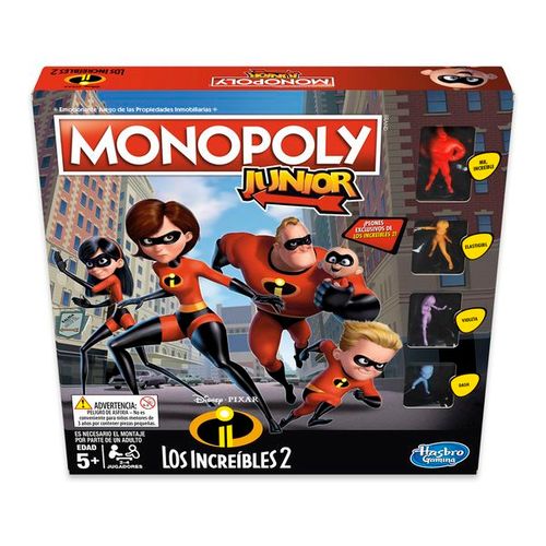 Gra Monopoly Junior Incredibles Hasbro na Arena.pl