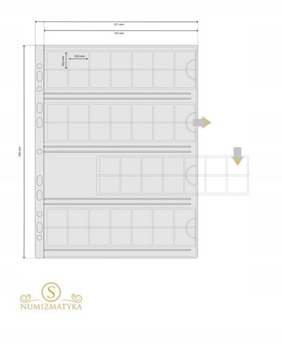 ALBUM KLASER NA 503 MONETY DUŻY A4 na Arena.pl