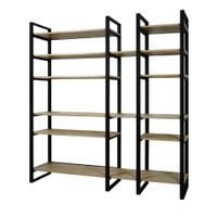 Regał Mercury 180 półka MebleKreator Dąb naturalny