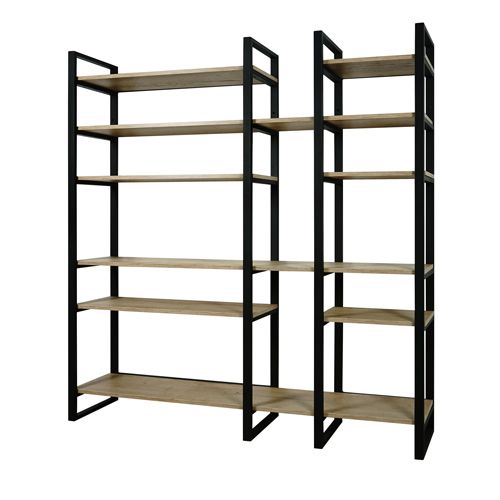 Regał Mercury 180 półka MebleKreator Dąb naturalny zdjęcie 1