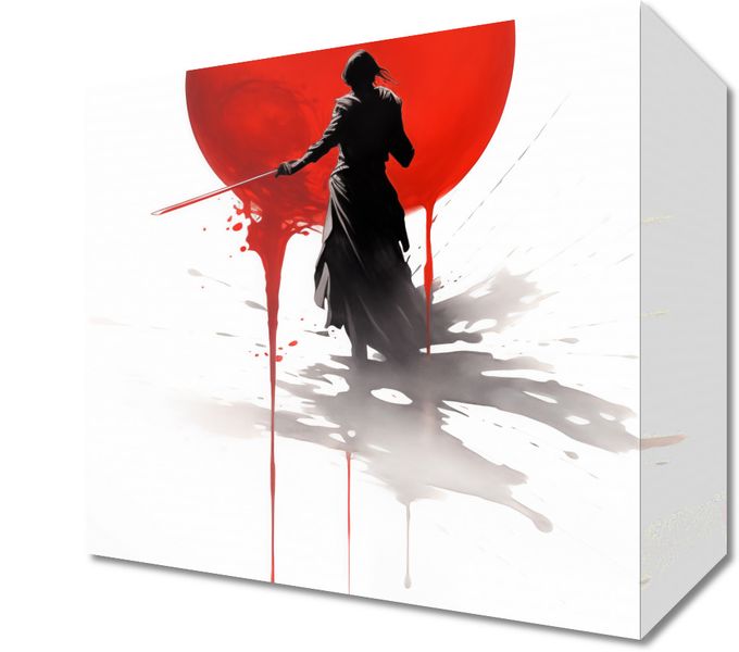 Obraz 20x20cm Samotny Samuraj zdjęcie 1