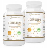 L-CYTRULINA 500mg MIĘŚNIE MEGA DAWKA 99,5% 2x120ka
