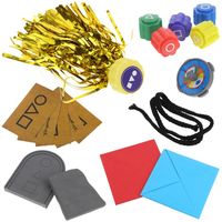 Squid Game Zestaw 5 Gier Gonggi Latający Kamień Bączek Koperty Kości