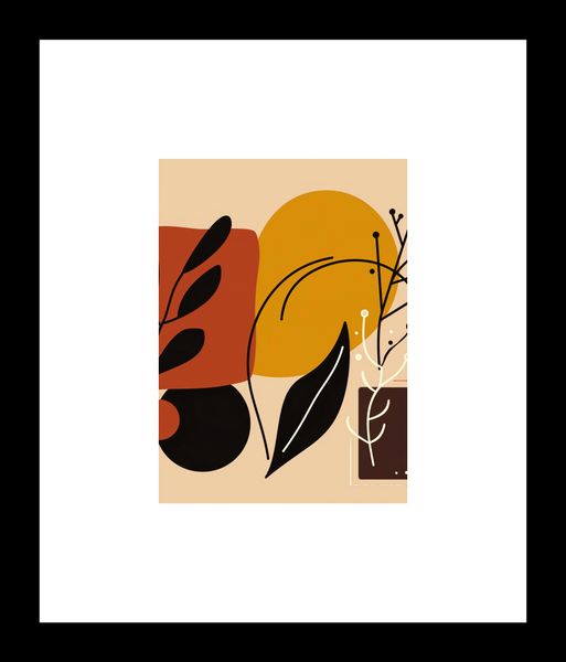 Plakat 13x18cm Ciepłe Kontury zdjęcie 3