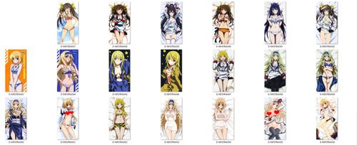 Dakimakura Infinite Stratos DO WYBORU na Arena.pl