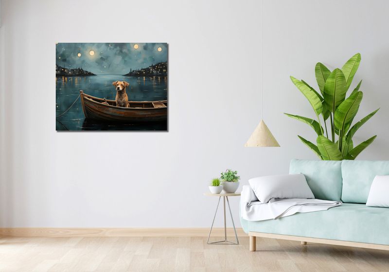 Obraz 90x70cm Przygoda o Północy zdjęcie 2