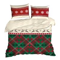 Pościel świąteczna bawełniana komplet AUSTIN 160X200