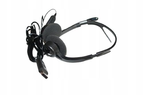Słuchawki z mikrofonem Logitech PC960 USB Stereo Headset na Arena.pl