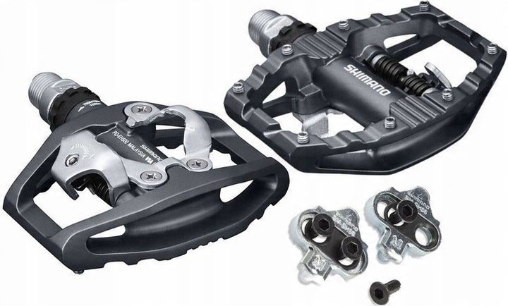 Pedały rowerowe Shimano SPD PD-EH500 + bloki zdjęcie 3