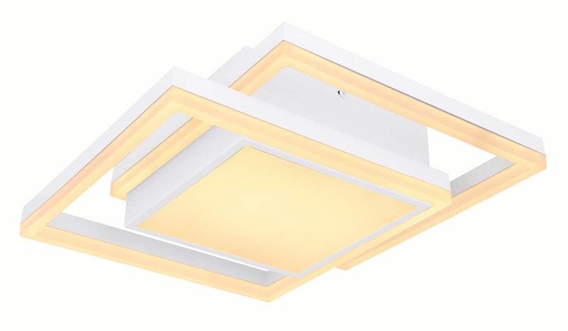 Plafon ściemnialny Squares 67225-24FSH LED 22W 3000-6000K biały zdjęcie 1