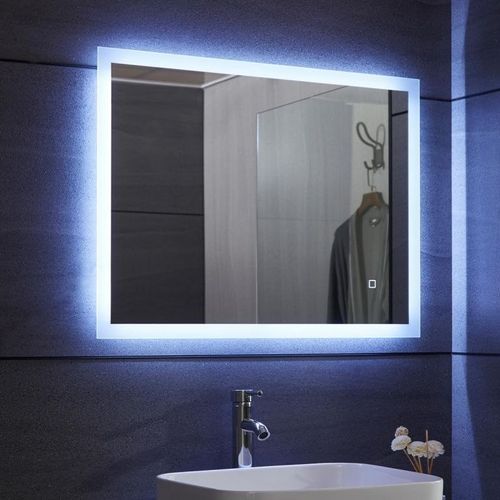 Aquamarin Lustro łazienkowe z oświetleniem LED, 100 x 60 cm na Arena.pl
