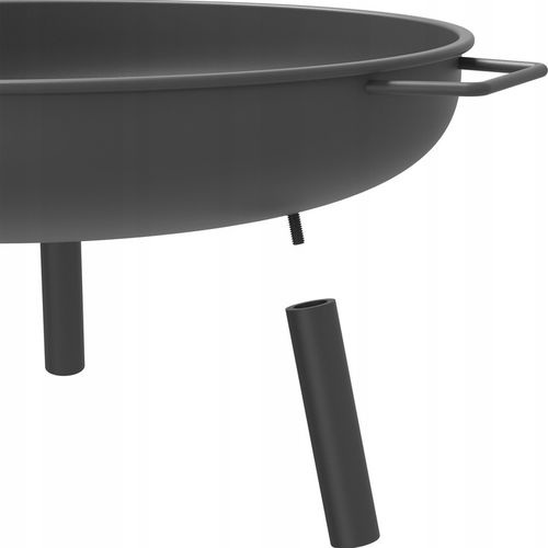 palenisko ogrodowe surowa stal czarne Ø58 cm misa do ogniska pod na Arena.pl