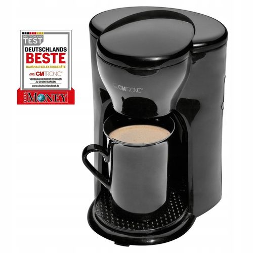 MAŁA KAWIARKA EKSPRES PRZELEWOWY NA 1 FILIŻANKĘ CLATRONIC KA na Arena.pl