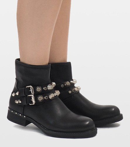 Czarne botki C575 37 na Arena.pl